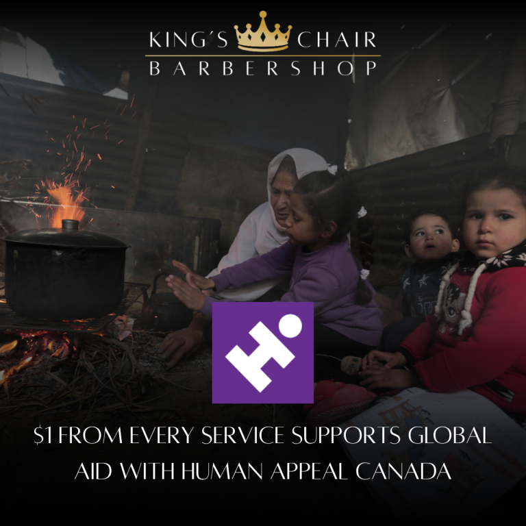 Cómo King's Chair aprovecha cada corte de pelo para generar un impacto global